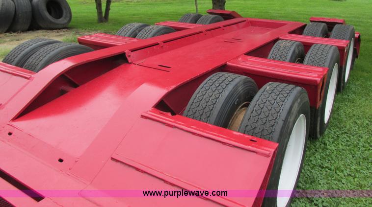 image for item K4183 1998 Load King lowboy equipment trailer