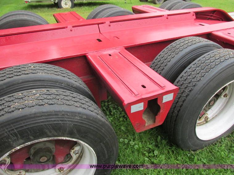 image for item K4183 1998 Load King lowboy equipment trailer