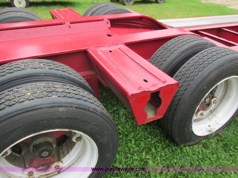 image for item K4183 1998 Load King lowboy equipment trailer