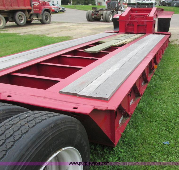 image for item K4183 1998 Load King lowboy equipment trailer