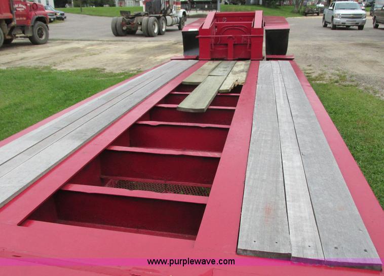 image for item K4183 1998 Load King lowboy equipment trailer