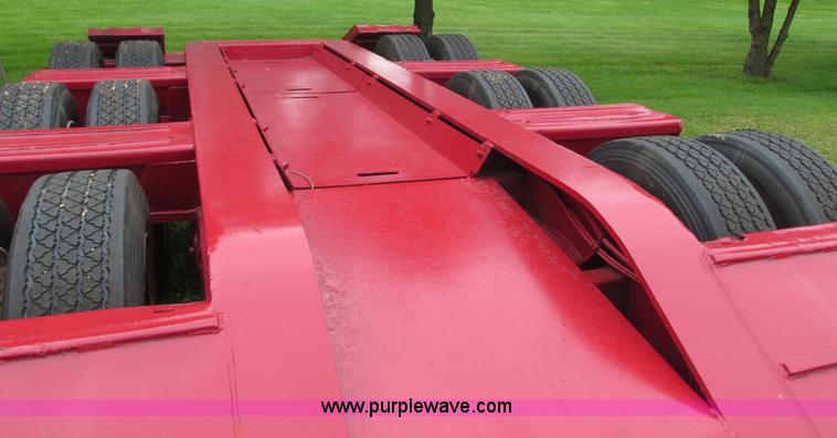 image for item K4183 1998 Load King lowboy equipment trailer