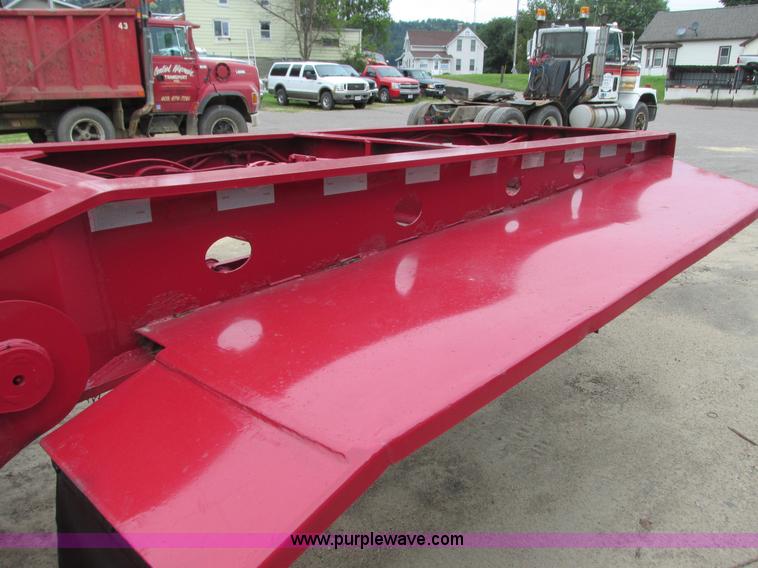 image for item K4183 1998 Load King lowboy equipment trailer