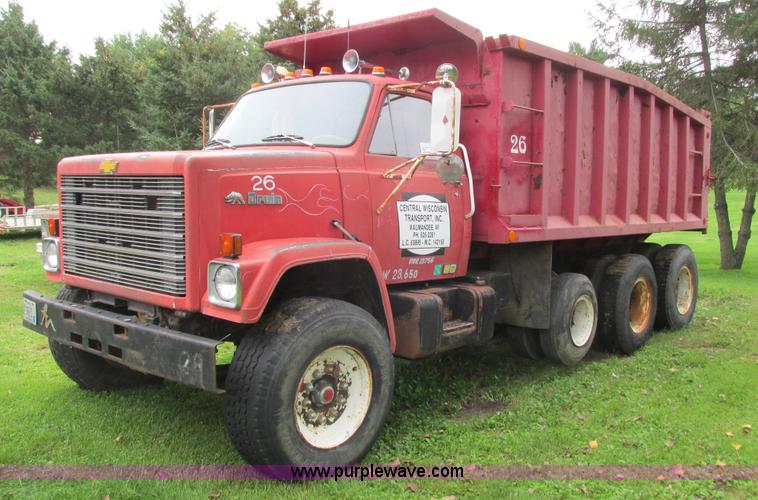 image for item K4185 1980 Chevrolet Bruin dump truck