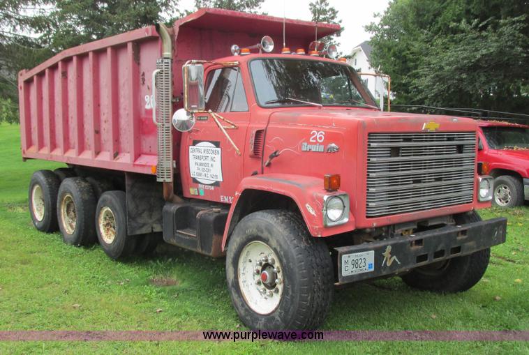 image for item K4185 1980 Chevrolet Bruin dump truck