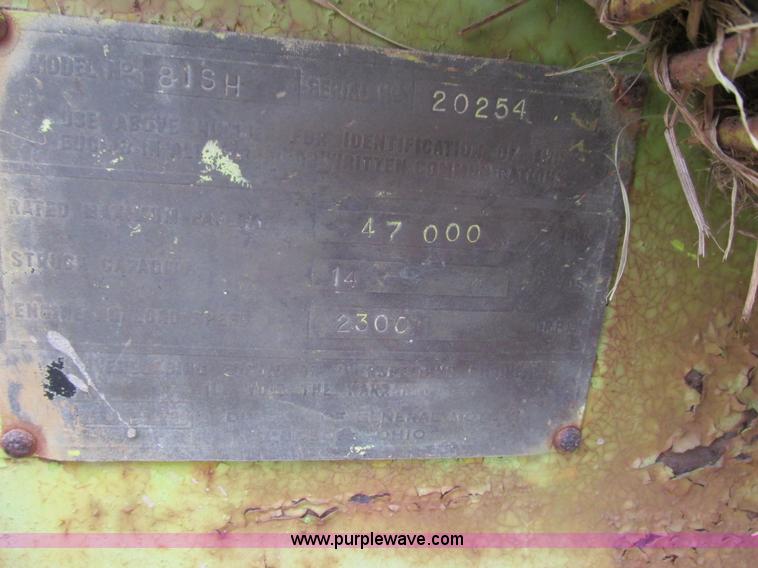 image for item K4188 Terex TS14 conventional scraper