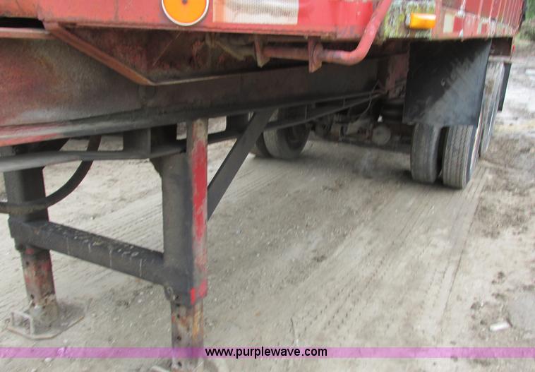 image for item K4189 1972 Schein end dump trailer