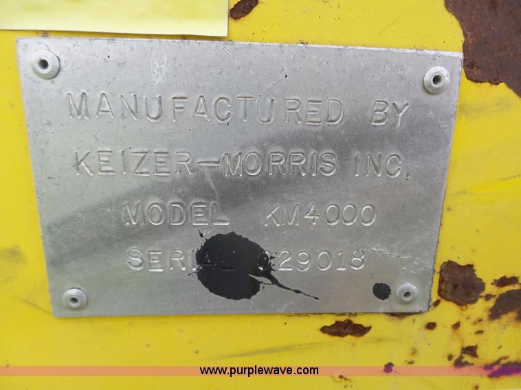 image for item K8475 Keizer Morris KM4000 hot box