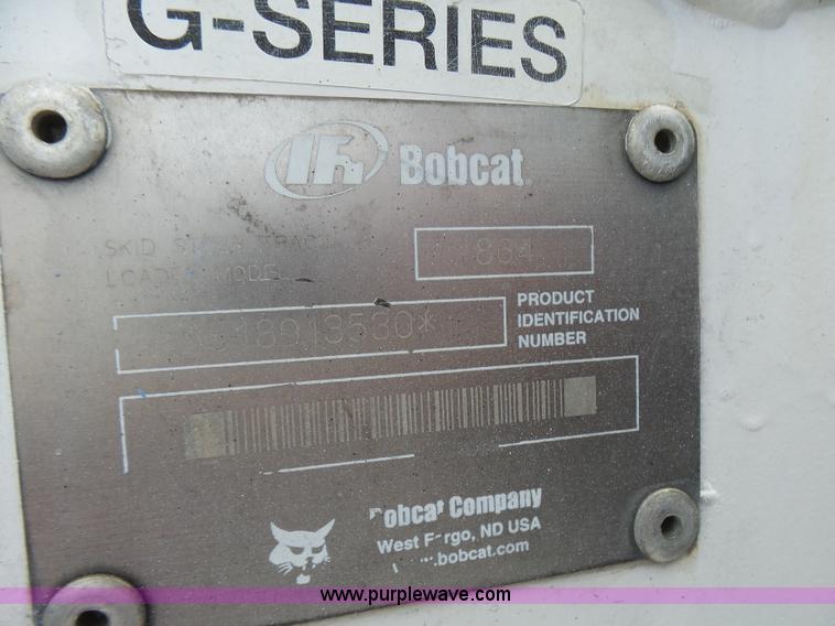 image for item L1585 2001 Bobcat 864T skid steer