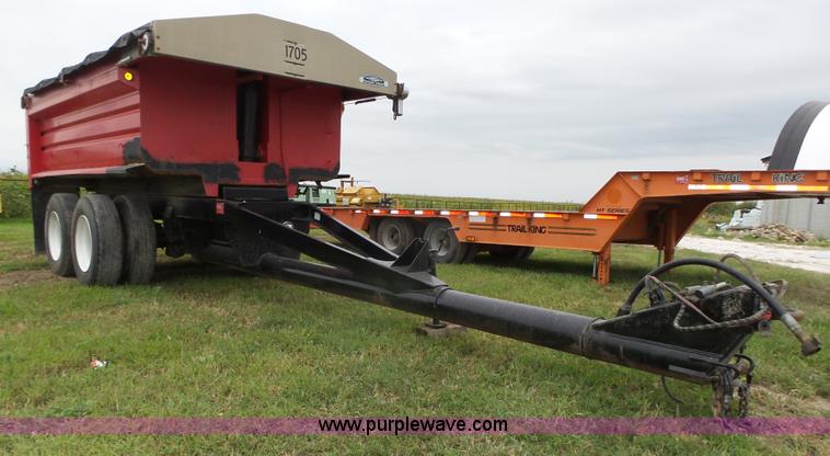 image for item L4000 1992 Timpte end dump pup trailer
