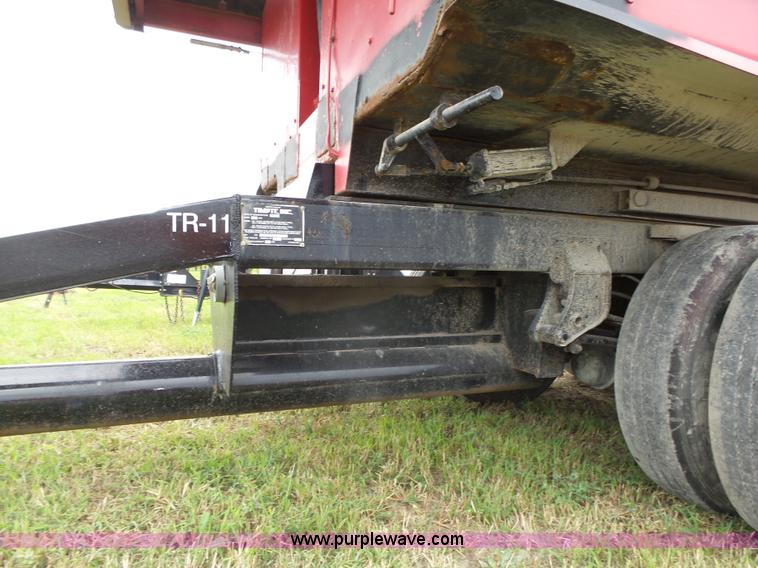 image for item L4000 1992 Timpte end dump pup trailer
