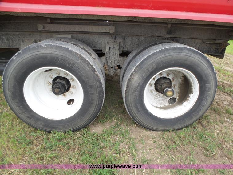 image for item L4000 1992 Timpte end dump pup trailer