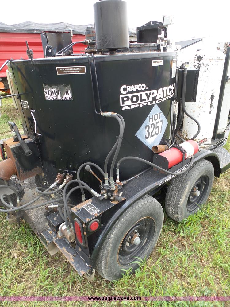 image for item L4001 2001 Crafco Poly Patch Applicator pot hole patcher