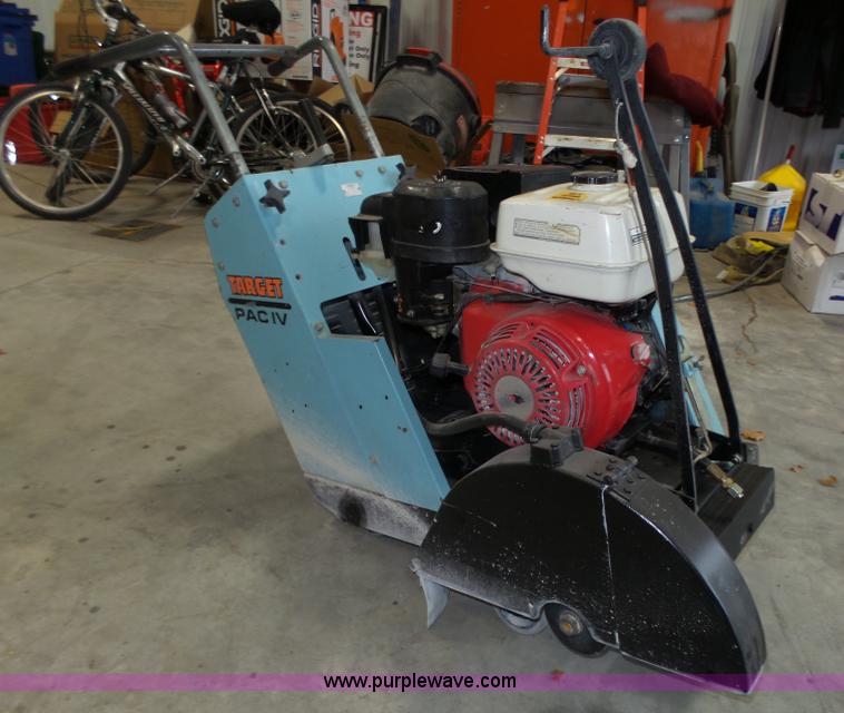 image for item L4037 Target PacIV13H concrete saw