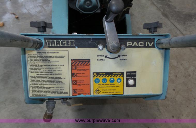 image for item L4037 Target PacIV13H concrete saw