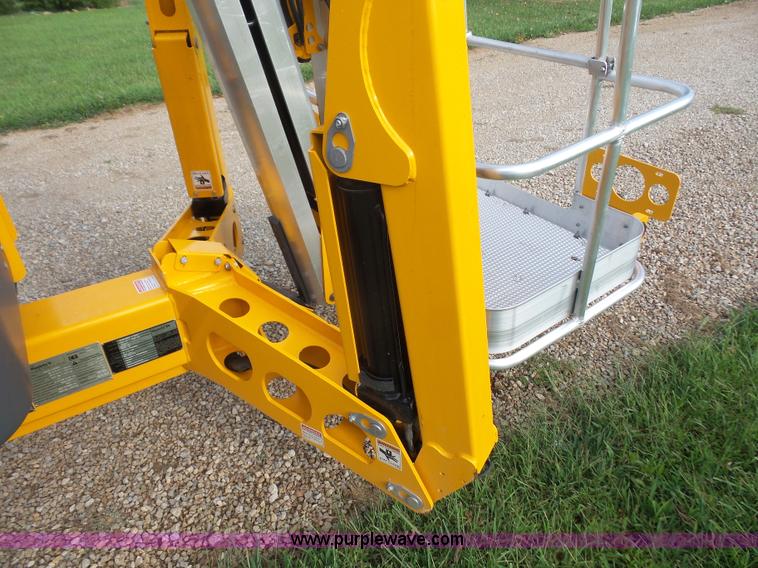 image for item L4983 2015 Haulotte 5533A towable boom lift