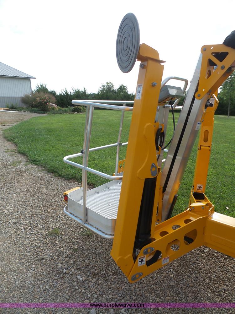 image for item L4983 2015 Haulotte 5533A towable boom lift