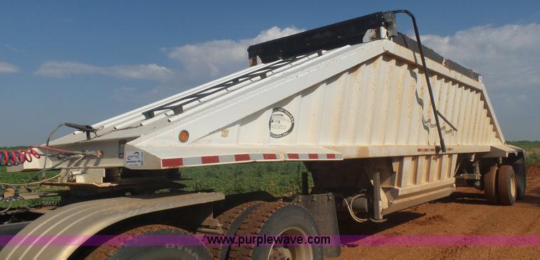 image for item L5990 2005 Pack Mule BDT-40 bottom dump trailer