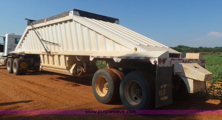 image for item L5990 2005 Pack Mule BDT-40 bottom dump trailer