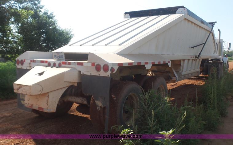 image for item L5990 2005 Pack Mule BDT-40 bottom dump trailer