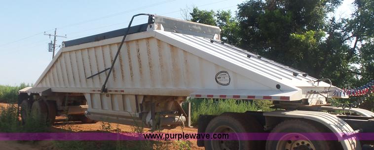 image for item L5990 2005 Pack Mule BDT-40 bottom dump trailer