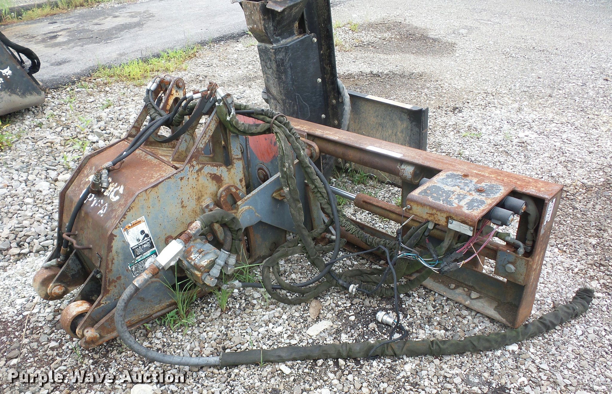 Altec skid steer milling machine in St. Peters, MO Item BX9269 sold
