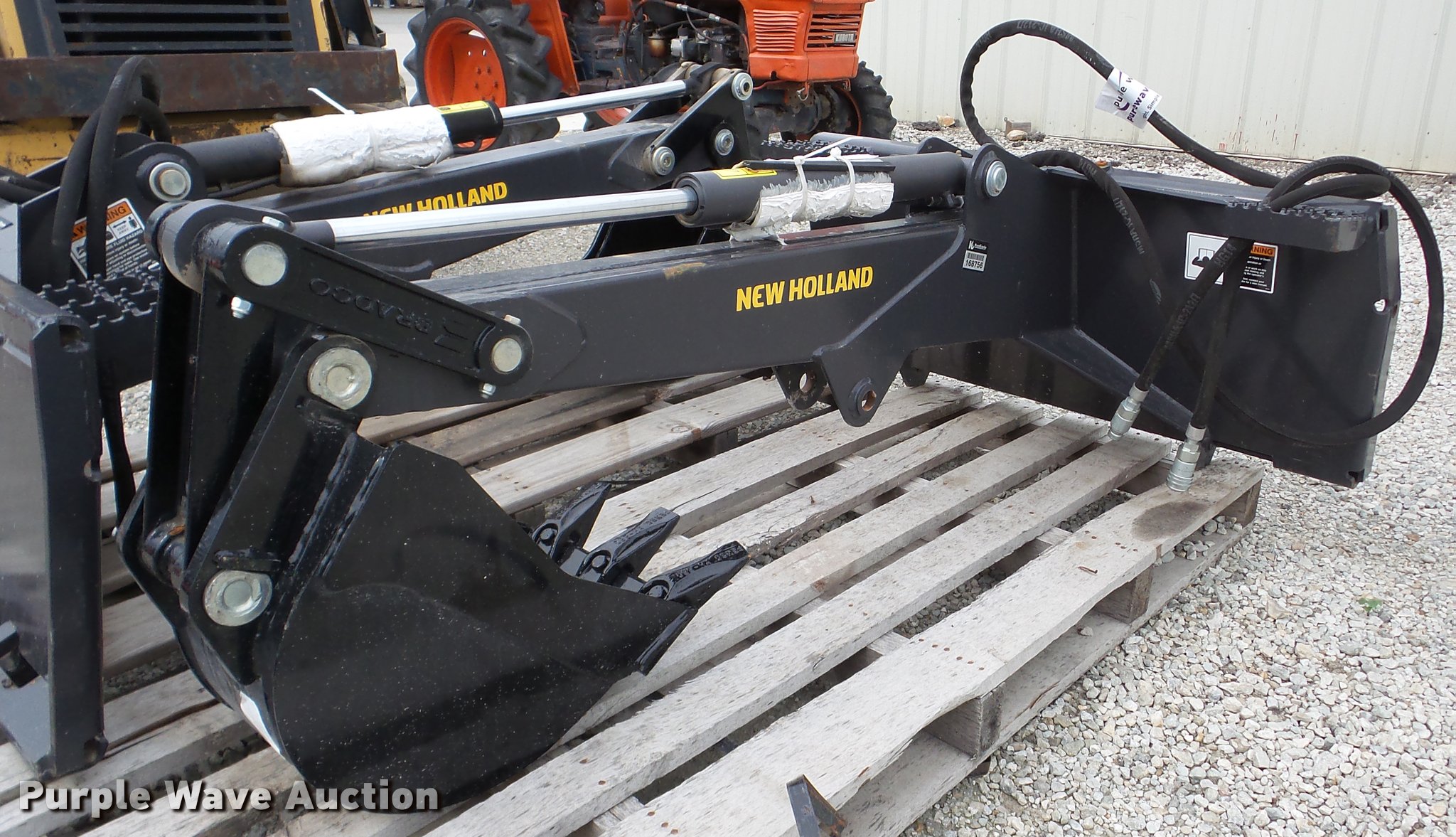 New Holland backhoe skid steer attachment in Wamego, KS Item DA8793