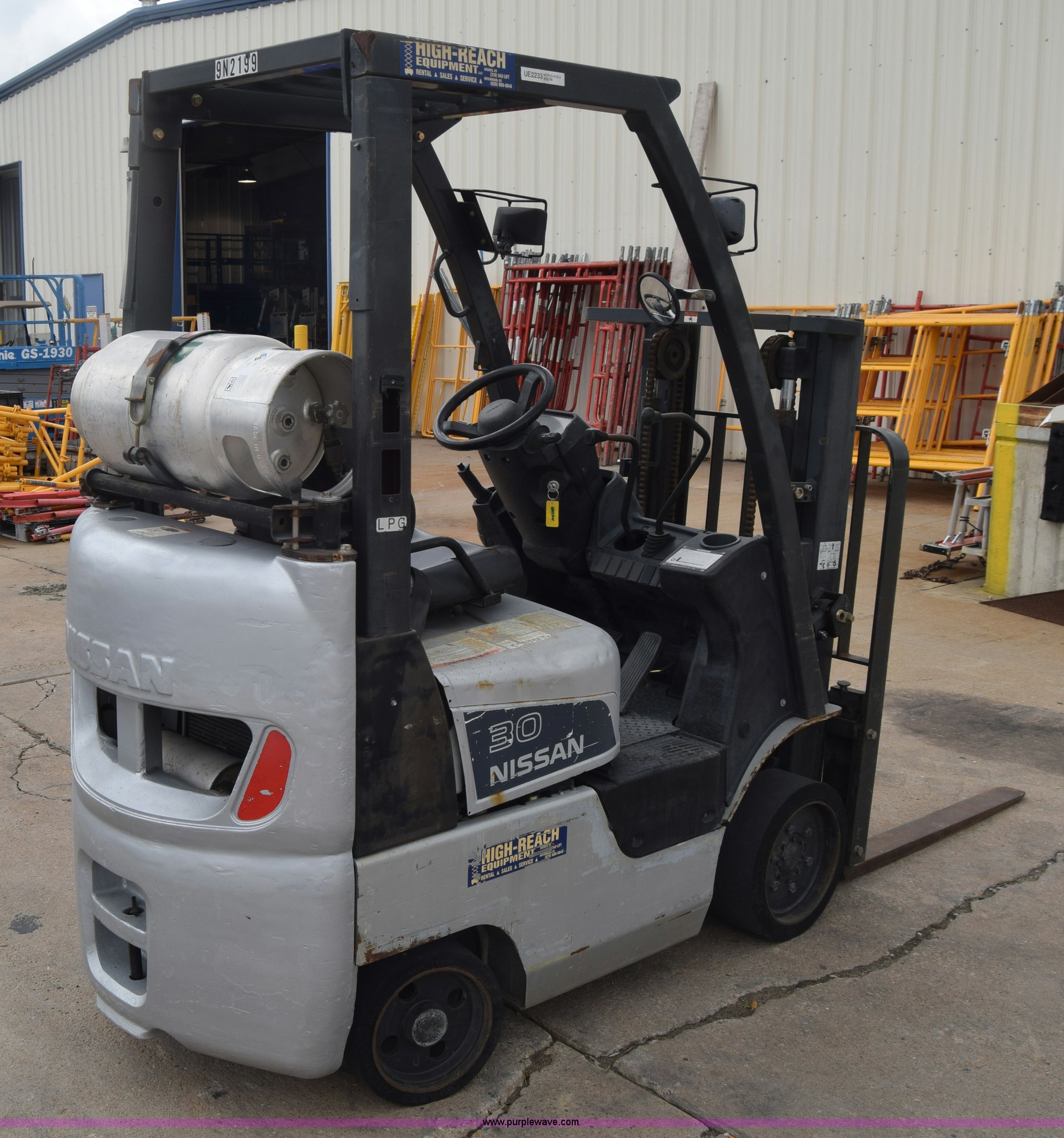 ... Nissan 30 forklift Full size in new window ...