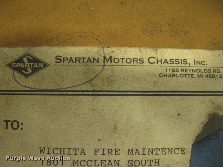 image for item AS9681 (4) fire truck windshields