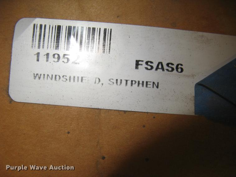 image for item AS9681 (4) fire truck windshields