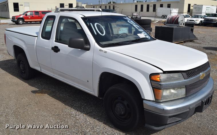 image for item L2499 2008 Chevrolet Colorado Ext. Cab pickup truck
