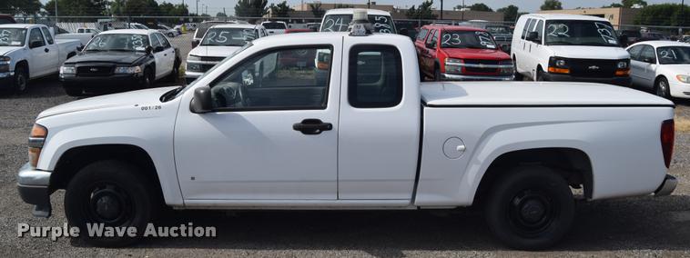 image for item L2499 2008 Chevrolet Colorado Ext. Cab pickup truck