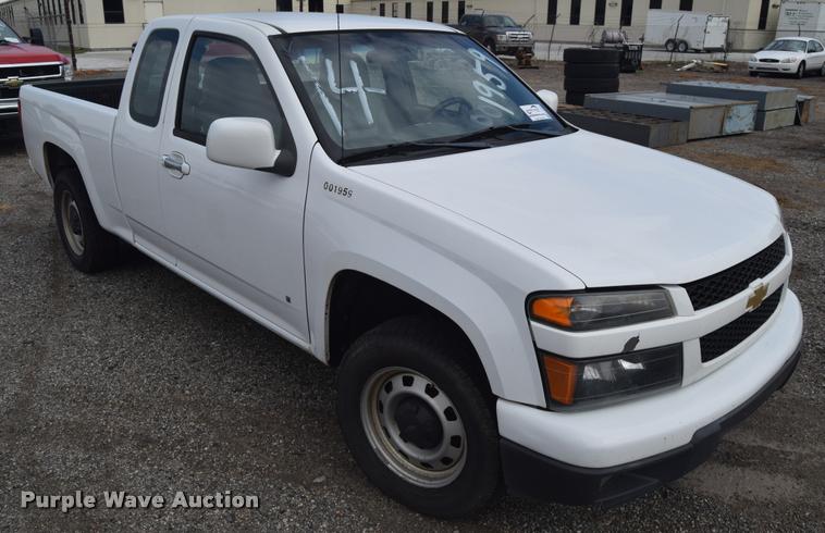 image for item L2503 2009 Chevrolet Colorado Ext. Cab pickup truck