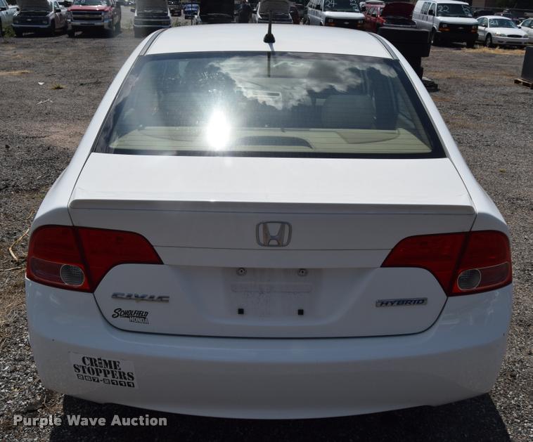 image for item L2533 2008 Honda Civic Hybrid CVT AT-PZEV