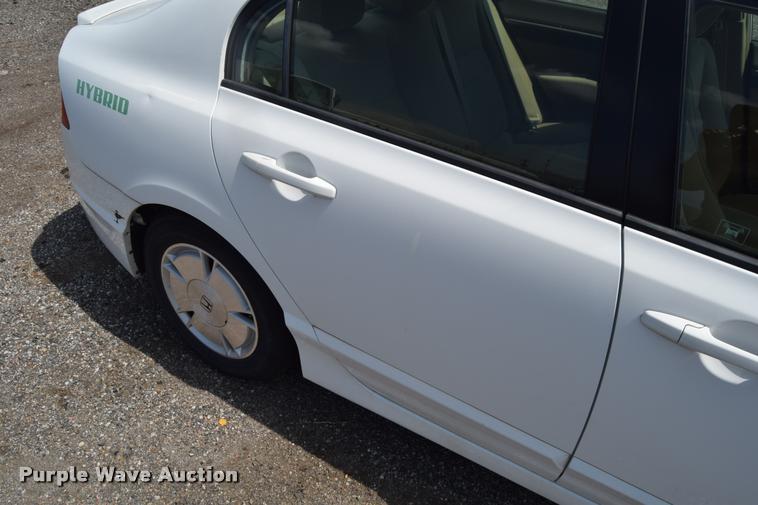 image for item L2533 2008 Honda Civic Hybrid CVT AT-PZEV