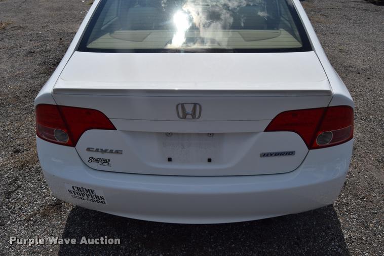 image for item L2533 2008 Honda Civic Hybrid CVT AT-PZEV