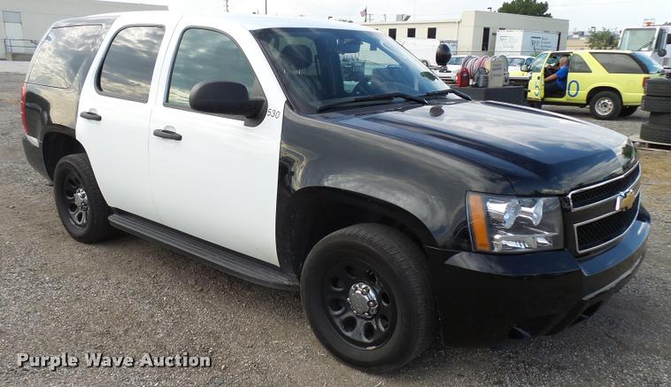 image for item L2540 2012 Chevrolet Tahoe Police SUV