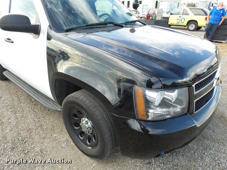 image for item L2540 2012 Chevrolet Tahoe Police SUV