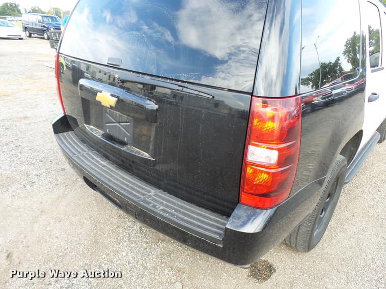 image for item L2540 2012 Chevrolet Tahoe Police SUV