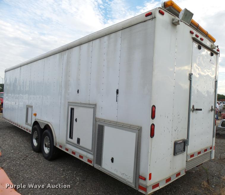 image for item L3854 2004 Pace American enclosed cargo sport trailer