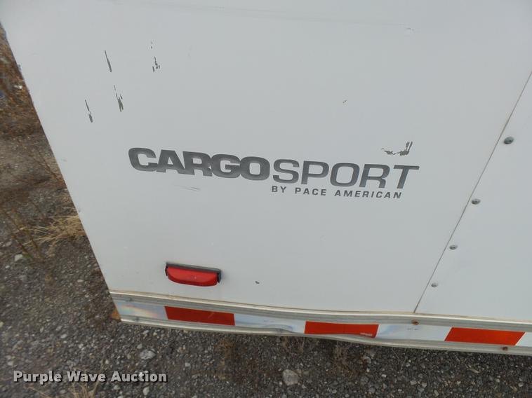 image for item L3854 2004 Pace American enclosed cargo sport trailer