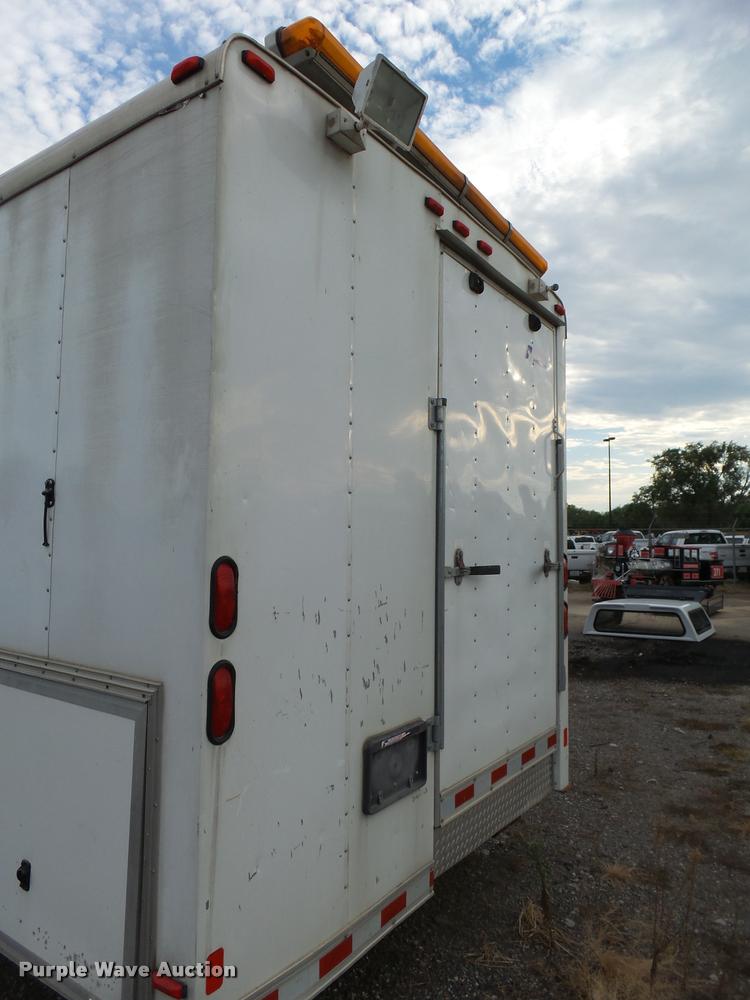 image for item L3854 2004 Pace American enclosed cargo sport trailer