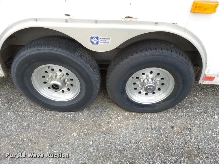 image for item L3854 2004 Pace American enclosed cargo sport trailer