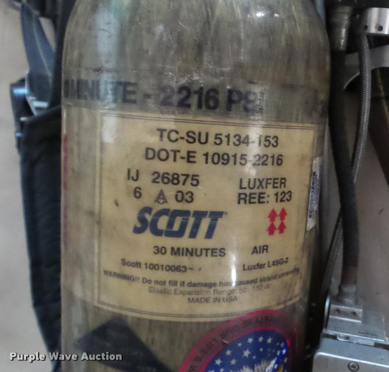 image for item BR9077 Scott air packs