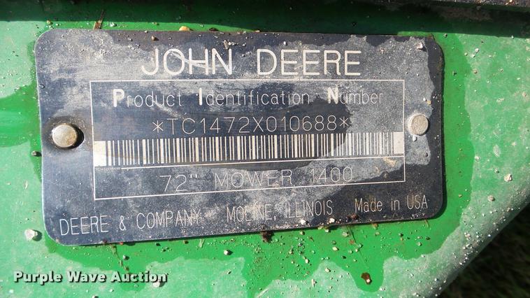 image for item BR9080 John Deere 1420 lawn mower