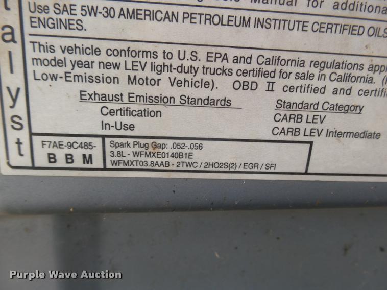 image for item BY9574 1998 Ford Windstar van