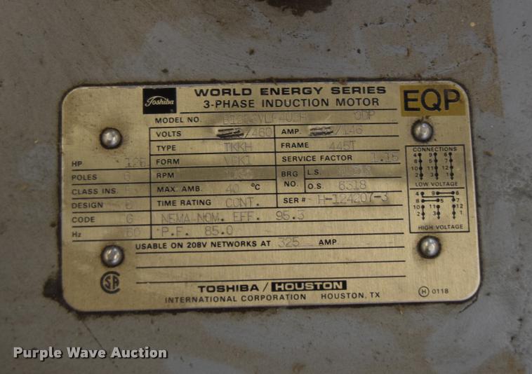 image for item CA9930 Toshiba electric motor