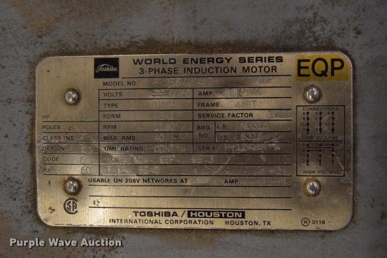 image for item CA9932 Toshiba electric motor