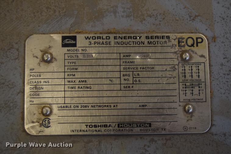 image for item CA9933 Toshiba electric motor