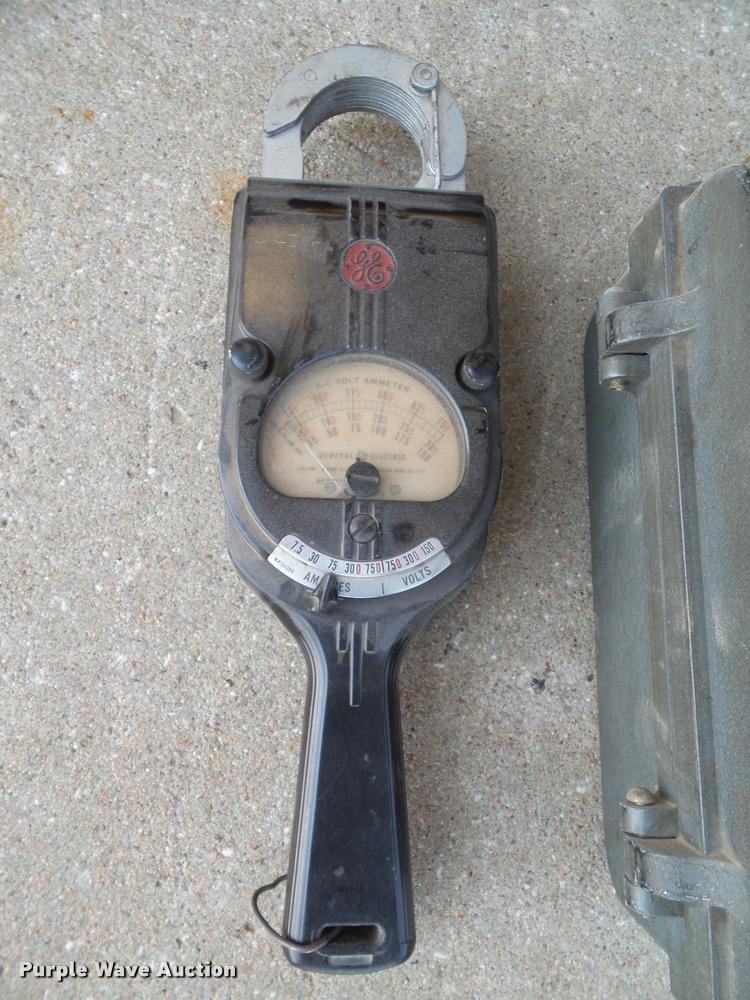 image for item CD9048 (2) G.E. AC volt meters